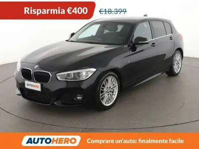 Usata BMW 118 M Sport 136 CV (100 kW) 2018 Nero Berlina