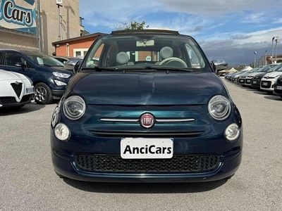 Usata Fiat 500C Pop 95 CV (69 kW) 2016 Blu/azzurro Cabrio