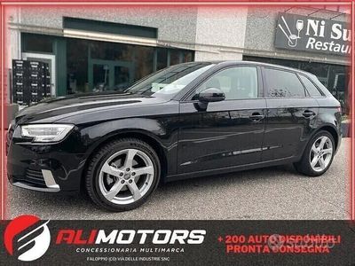 Usata Audi A3 116 CV (85 kW) 2019 Nero Berlina