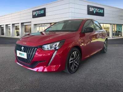 Usata Peugeot 208 Allure 75 CV (55 kW) 2022 Rosso Utilitaria