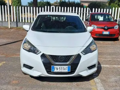 Usata Nissan Micra Acenta 71 CV (52 kW) 2018 Bianco Utilitaria