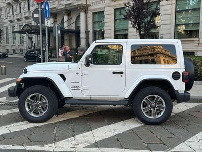 Usata Jeep Wrangler Sahara 272 CV (200 kW) 2019 Bianco SUV