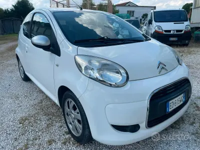 Usata Citroën C1 68 CV (50 kW) 2010 Bianco Utilitaria