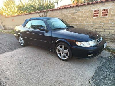 Usata Saab 9-3 Cabriolet Anniversary 150 CV (110 kW) 2002 Blu/azzurro Cabrio