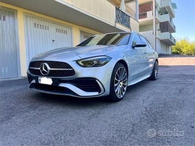 Usata Mercedes C220 Premium 200 CV (147 kW) 2021 Grigio Station wagon