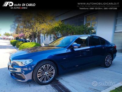 Usata BMW 520 Sport Line 190 CV (139 kW) 2019 Blu Berlina