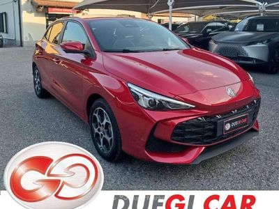 Usata MG MG3 Luxury 102 CV (75 kW) 2025 Rosso Utilitaria