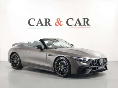 Usata Mercedes SL63 AMG Premium Plus 585 CV (430 kW) 2022 Marrone Cabrio
