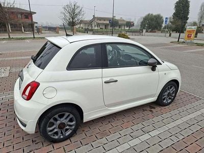 Usata Fiat 500 Lounge 69 CV (50 kW) 2018 Bianco Utilitaria