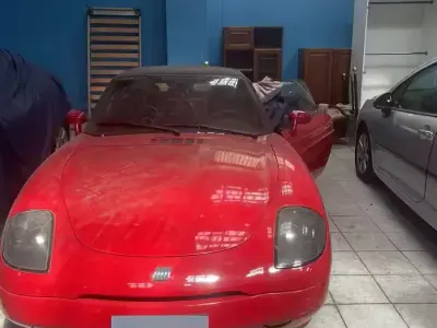 Usata Fiat Barchetta 131 CV (96 kW) 2000 Rosso Cabrio