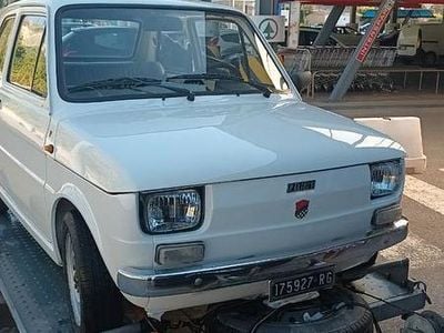 Usata Fiat 126 1981 Bianco Utilitaria