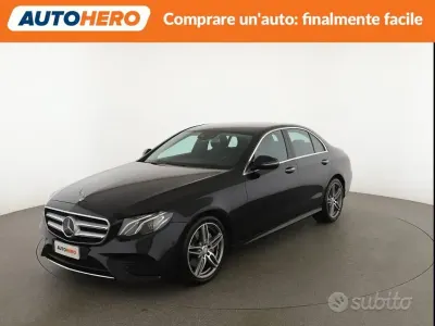 Gebraucht Mercedes E220 AMG line 194 PS (142 kW) 2017 Schwarz Limousine