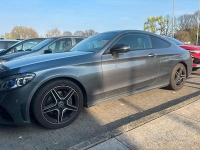 Usata Mercedes C220 194 CV (142 kW) 2019 Grigio Coupé