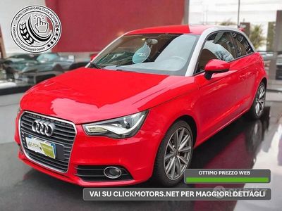 Usata Audi A1 Ambition 86 CV (63 kW) 2011 Rosso Berlina