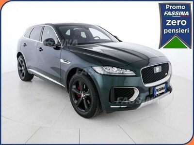 usata Jaguar F-Pace 3.0 D V6 300 CV AWD aut. S del 2016 usata a Milano