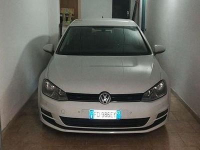 Usata VW Golf VII 110 CV (80 kW) 2016 Bianco Berlina