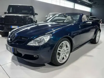 Käytetty Mercedes SLK350 272 HP (200 kW) 2004 Sininen Avoauto