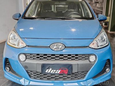 Usata Hyundai i10 Style 67 CV (49 kW) 2017 Blu Utilitaria