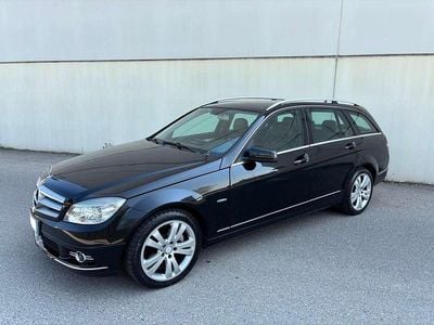 Usata Mercedes C180 Avantgarde 156 CV (114 kW) 2009 Nero Station wagon