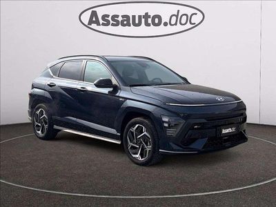 Usata Hyundai Kona N Line 129 CV (94 kW) 2025 Blu metallizzato SUV