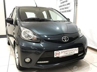 Usata Toyota Aygo Connect Style 68 CV (50 kW) 2013 Grigio Utilitaria