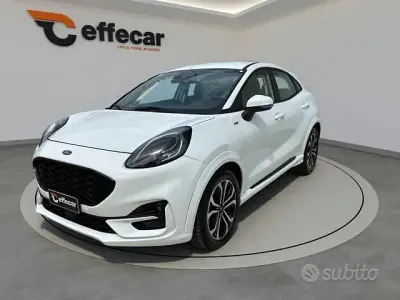 Usata Ford Puma ST-Line 125 CV (91 kW) 2021 Bianco SUV