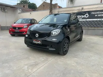 Usata Smart ForFour Passion 71 CV (52 kW) 2019 Nero Utilitaria