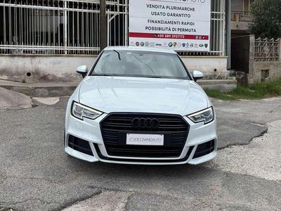Brugt Audi A3 S-Line 116 HK (85 kW) 2018 Hvid Sedan