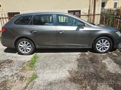 Usata Seat Leon 115 CV (84 kW) 2017 Grigio Station wagon