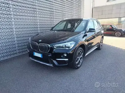 Begagnad BMW X1 xLine 150 HK (110 kW) 2017 Svart SUV