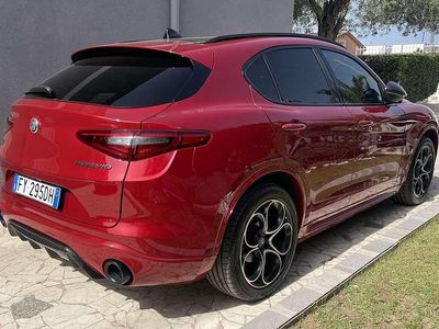 Usata Alfa Romeo Stelvio Tech Edition 210 CV (154 kW) 2019 Rosso SUV
