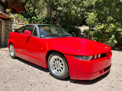 Usata Alfa Romeo SZ/RZ 210 CV (154 kW) 1989 Rosso Coupé