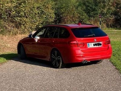 Usata BMW 320 Advantage 190 CV (139 kW) 2016 Rosso Station wagon