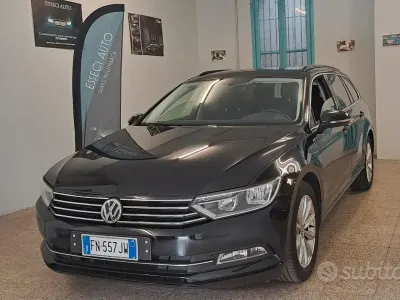 Usata VW Passat Business 120 CV (88 kW) 2018 Nero Station wagon