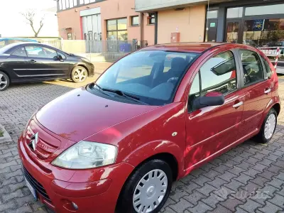 Usata Citroën C3 Exclusive 60 CV (44 kW) 2008 Rosso Berlina