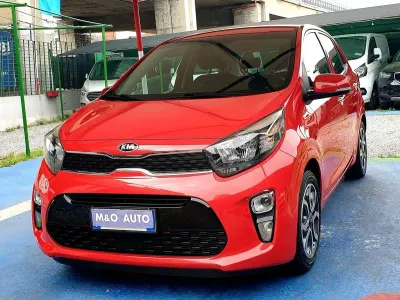 Usata Kia Picanto Premium 65 CV (47 kW) 2020 Rosso Utilitaria