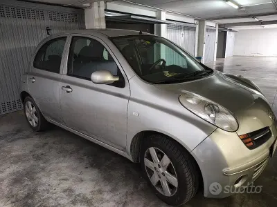 Usata Nissan Micra 82 CV (60 kW) 2004 Grigio Utilitaria