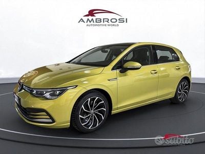 Usata VW Golf VII Style 150 CV (110 kW) 2020 Giallo Utilitaria