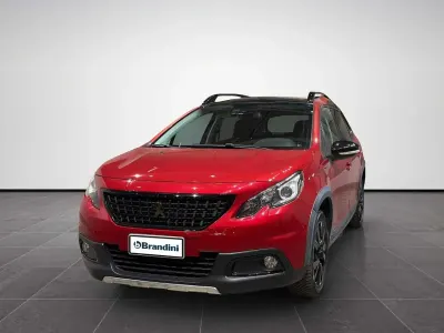 Usata Peugeot 2008 GT-line 100 CV (73 kW) 2019 Rosso SUV