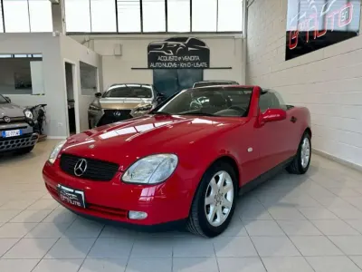 Usata Mercedes SLK200 136 CV (100 kW) 1997 Rosso Cabrio