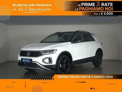 Usata VW T-Roc Edition 150 CV (110 kW) 2025 Pure white nero SUV