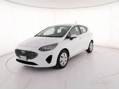 Begagnad Ford Fiesta Titanium 125 HK (91 kW) 2022 Vit Halvkombi