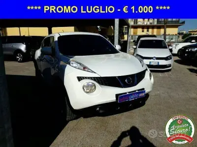Usata Nissan Juke N-TEC 110 CV (80 kW) 2014 Bianco SUV