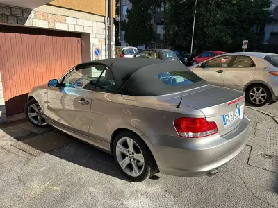 Usata BMW 120 Cabriolet 177 CV (130 kW) 2009 Grigio Cabrio