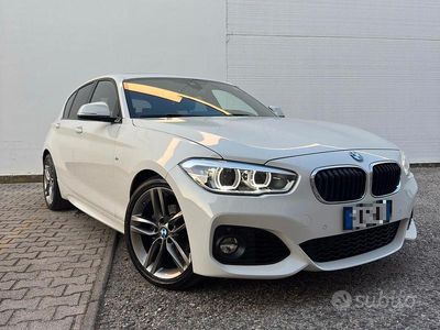 Usata BMW 116 M Sport 116 CV (85 kW) 2018 Bianco Utilitaria