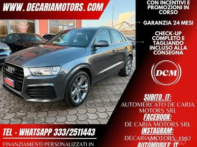 Usata Audi Q3 S-Line 150 CV (110 kW) 2016 Grigio SUV