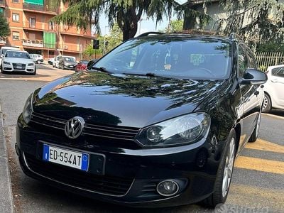 Usata VW Golf VI 2010 Nero Utilitaria