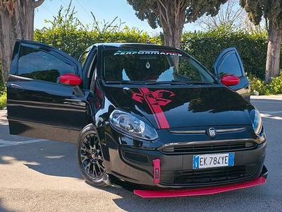 Usata Fiat Punto Evo Active 75 CV (55 kW) 2010 Nero Utilitaria