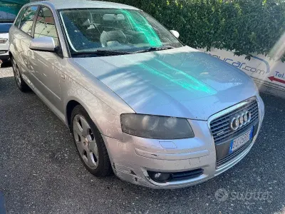 Usata Audi A3 Ambition 170 CV (125 kW) 2008 Grigio Utilitaria