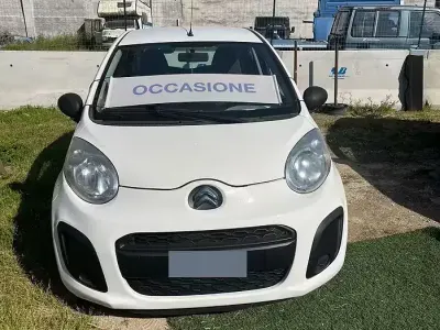 Usata Citroën C1 68 CV (50 kW) 2013 Bianco Utilitaria
